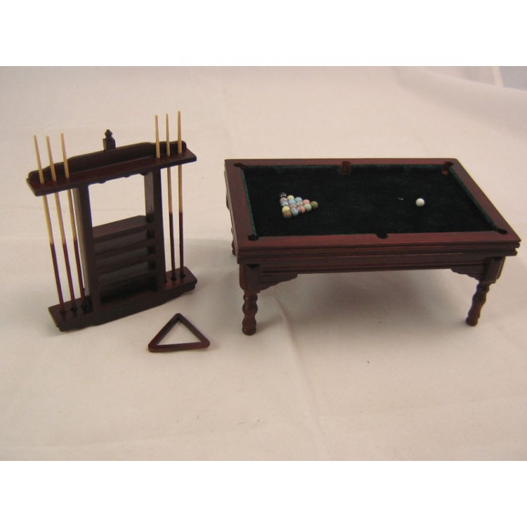 dollhouse pool table